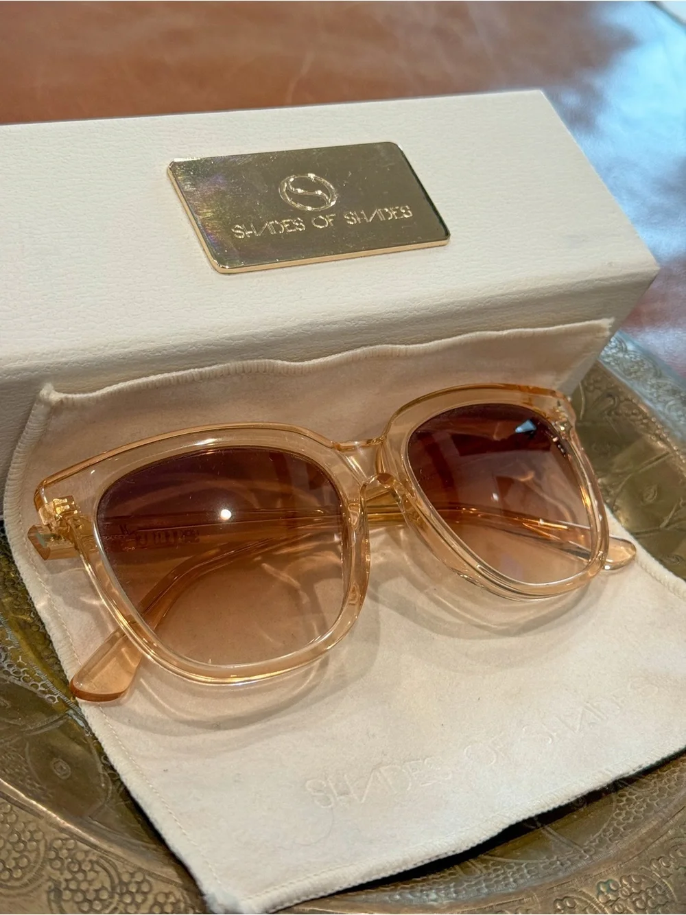 Shades of Shades “Aire” Luxury Sunglasses with Case & Pouch | Made in Italy